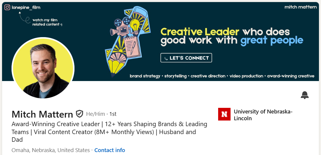 Mitch's LinkedIn Profile Makeover